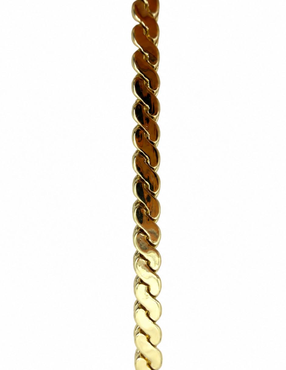 Collar Moon de oro laminado 14 K