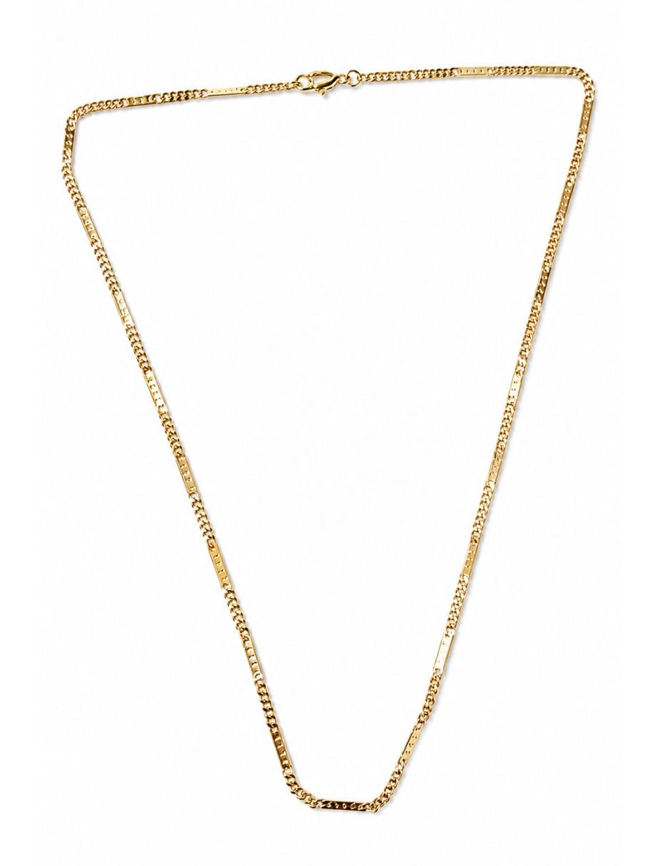 Collar Moon de oro laminado 14 K
