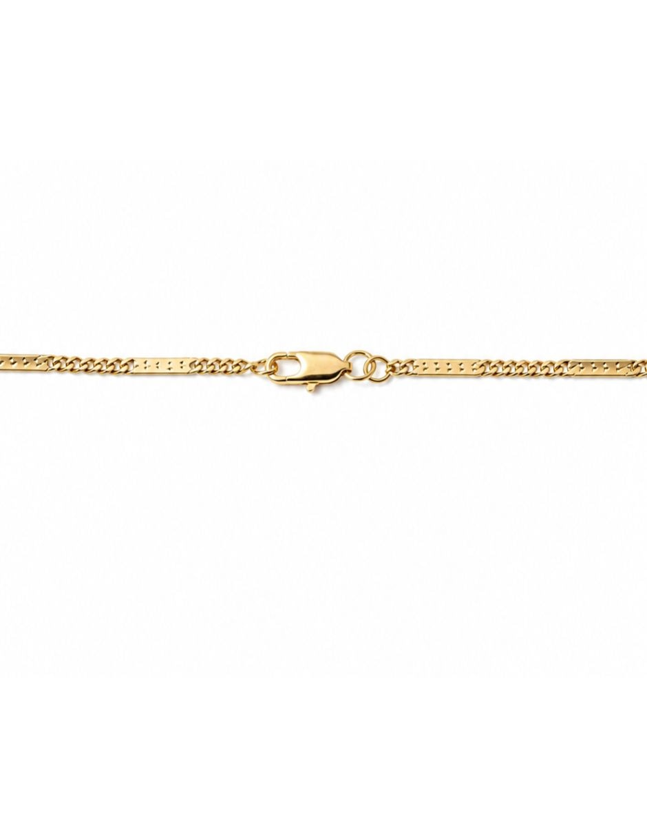 Collar Moon de oro laminado 14 K