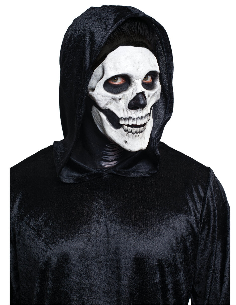 Maquillaje para disfraz de aplicación de calavera efecto especial Rev
