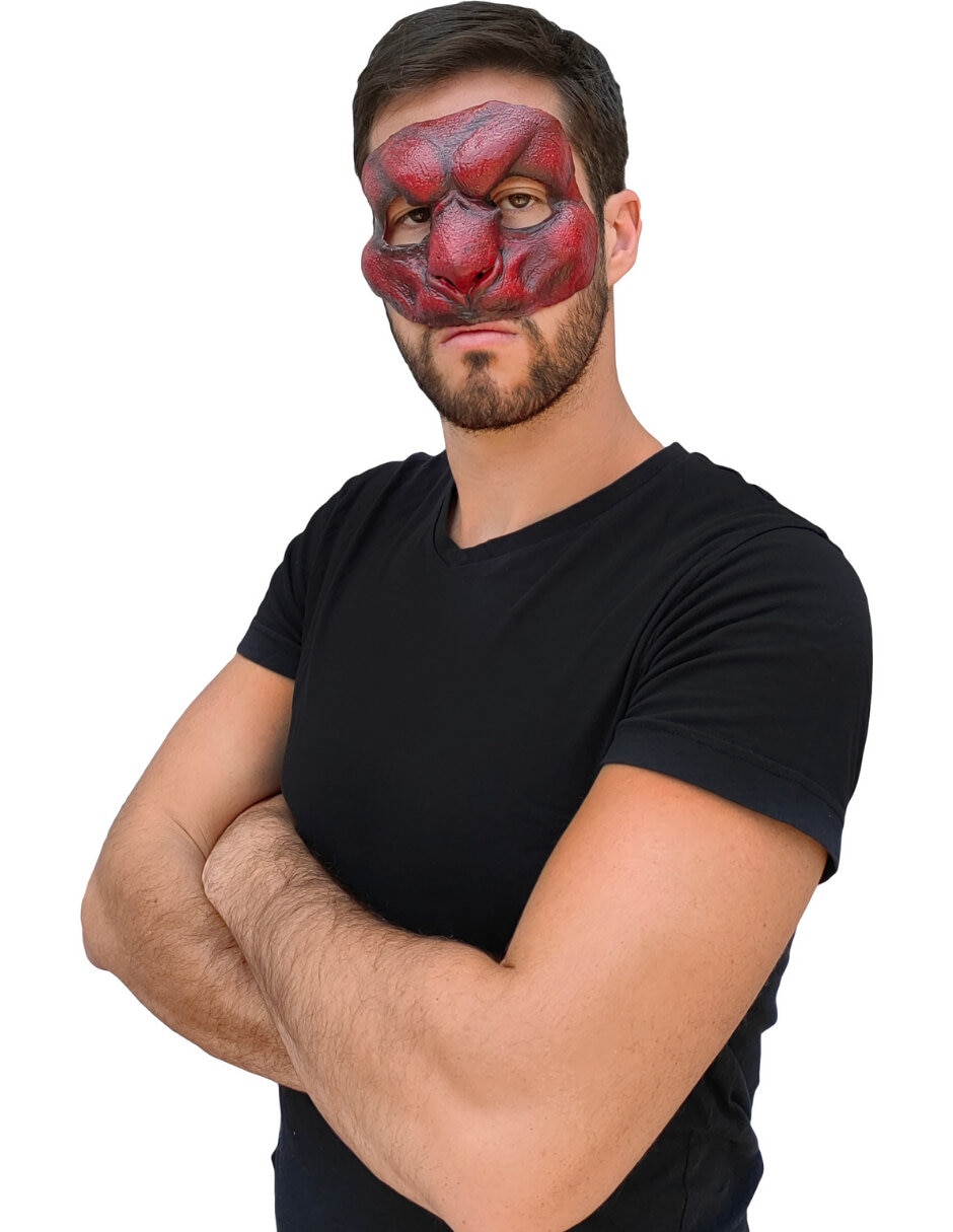 Maquillaje para disfraz de máscara efecto especial demonio Rev