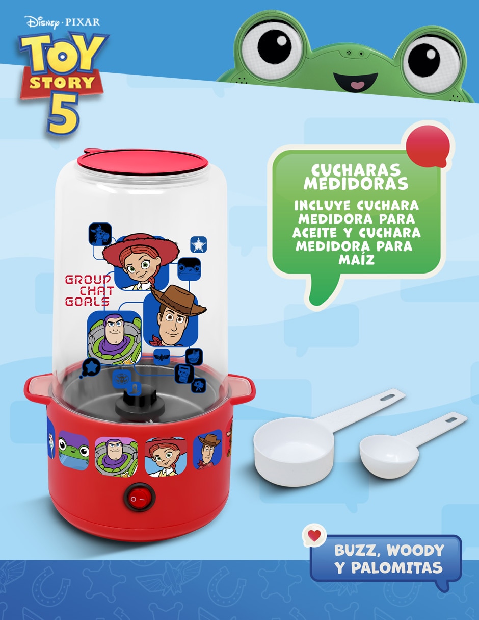 Máquina palomitas Disney toy story 100-120V