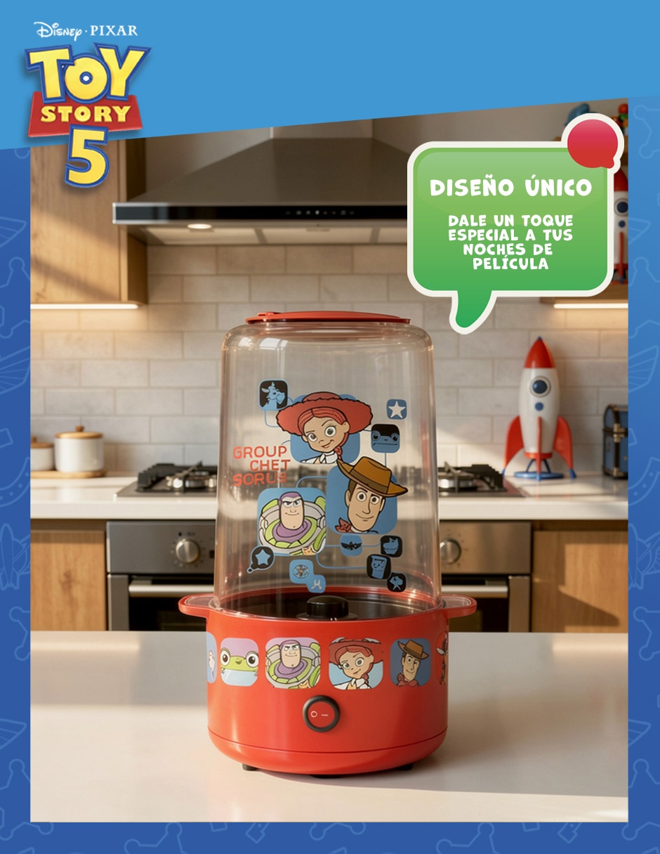 Máquina palomitas Disney toy story 100-120V
