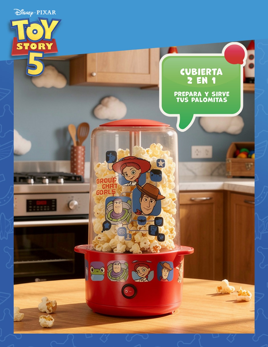 Máquina palomitas Disney toy story 100-120V