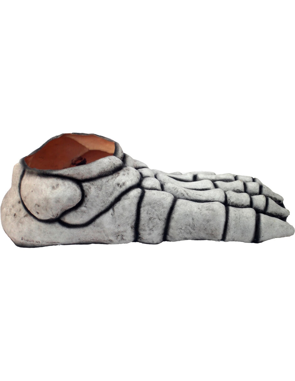 Cubre zapatos para disfraz de pies de esqueleto Rev