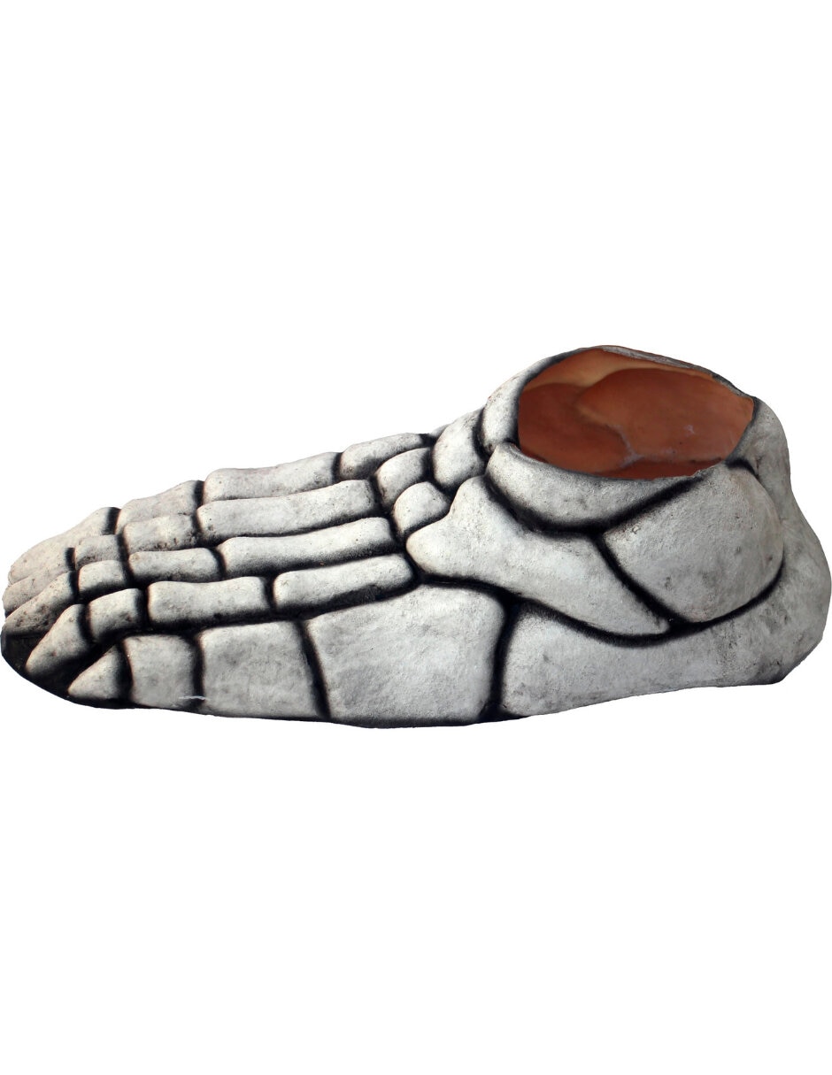 Cubre zapatos para disfraz de pies de esqueleto Rev