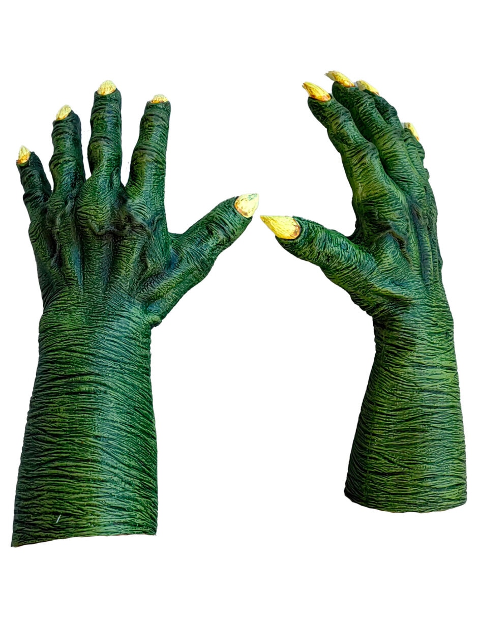 Guantes para disfraz guantes de mano de bruja Guantes para disfraz guantes de mano de bruja