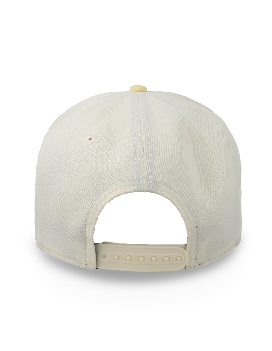 Gorra visera curva snapback para béisbol New Era 9Forty MLB Chrome Amarillo Los Angeles Dodgers unisex
