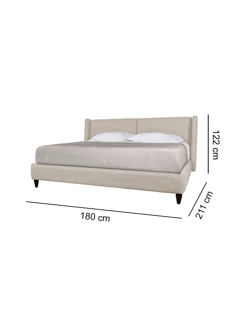 Cama Pisa late Mobica Queen size