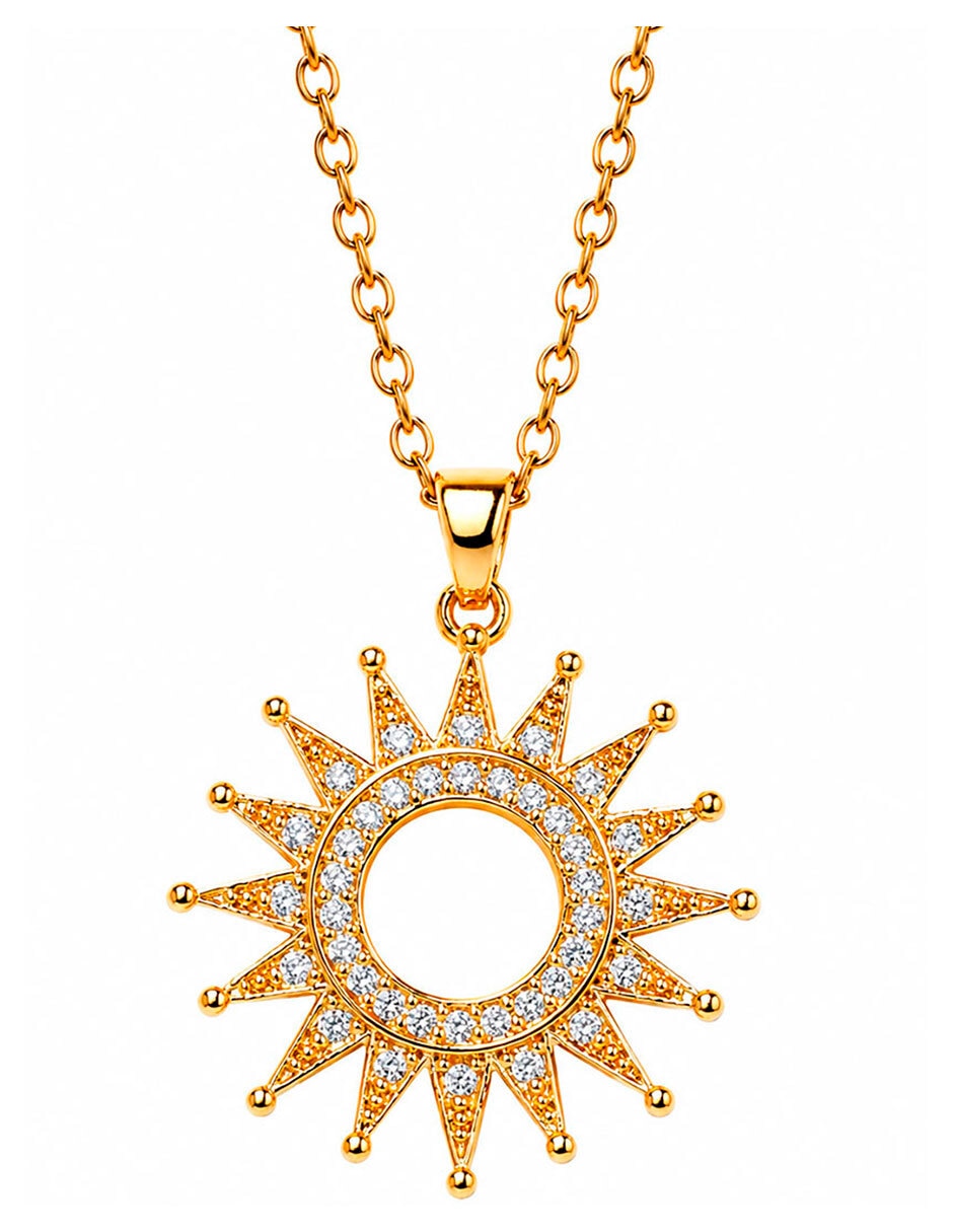 Collar con dije de sol Moon & Self