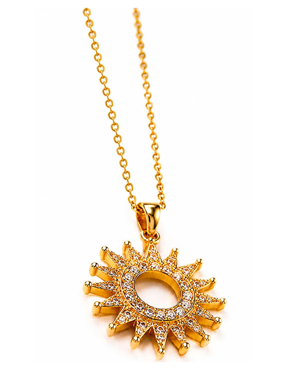 Collar con dije de sol Moon & Self