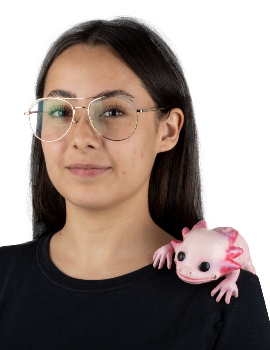 Accesorio disfraz Shoulder buddy axolotl Accesorio disfraz Shoulder buddy axolotl