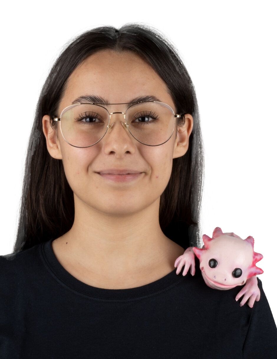Accesorio disfraz Shoulder buddy axolotl Rev