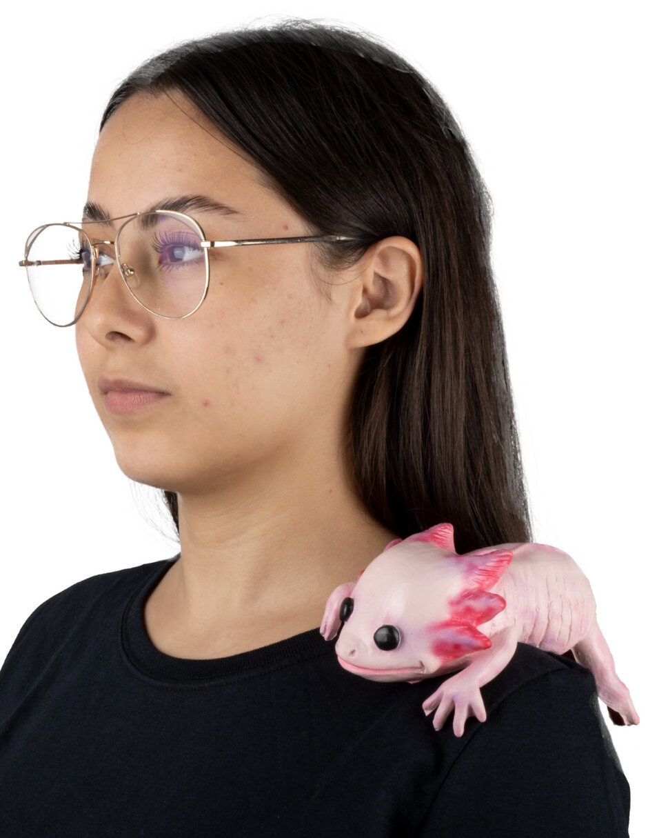 Accesorio disfraz Shoulder buddy axolotl Rev