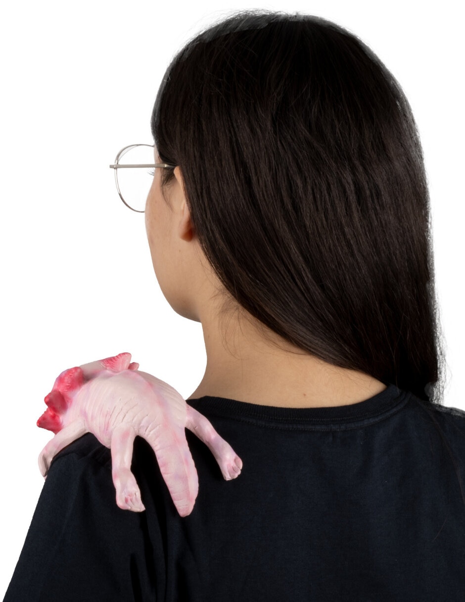 Accesorio disfraz Shoulder buddy axolotl Rev