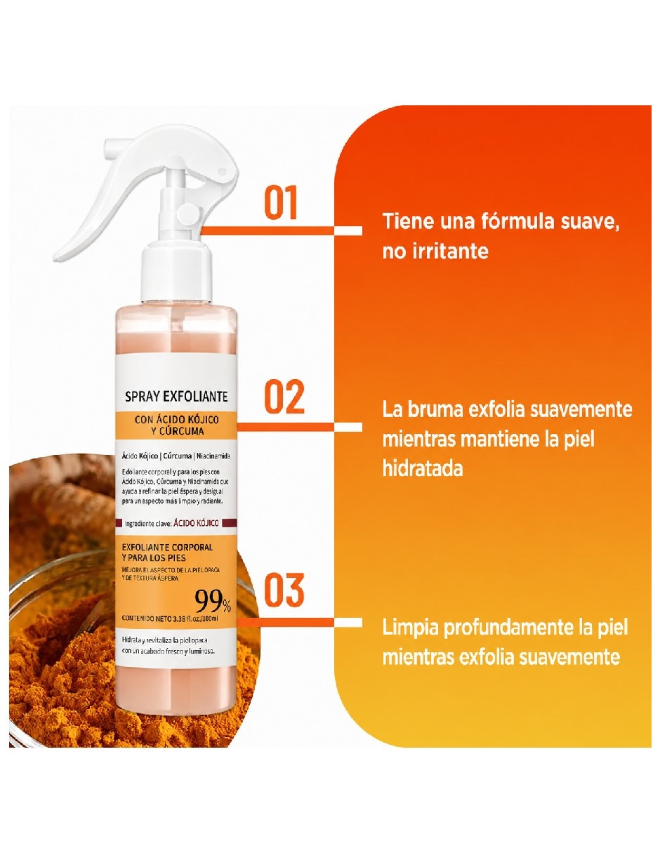 Sérum exfoliante de cuerpo Set de tratamiento corporal exfoliante rejuvenecedor Genérica de piel todo tipo piel