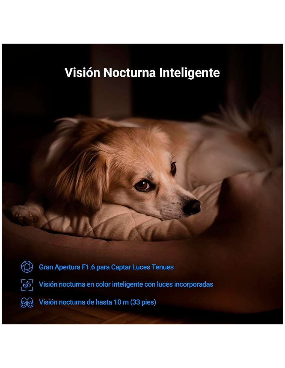Cámara wi-fi de seguridad modelo ezvizc6n g1 inalámbrica 3k 104°para interior 2