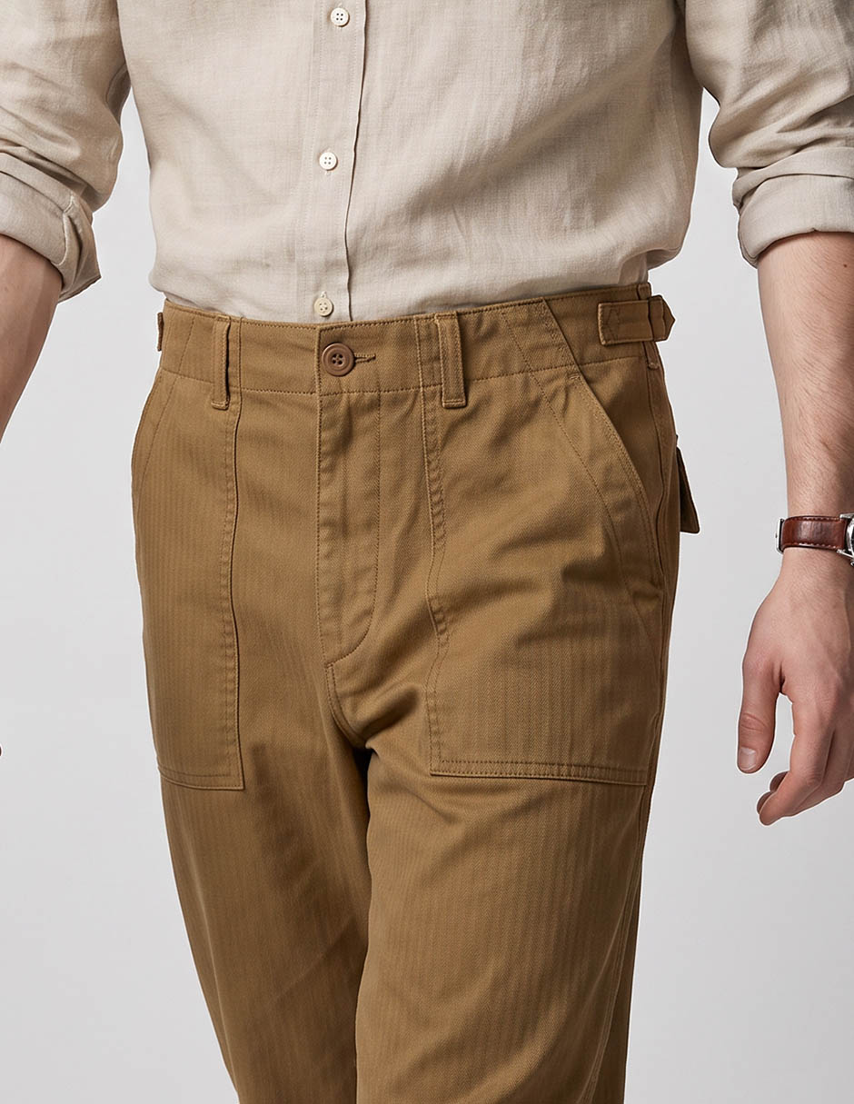 Pantalón casual straight para hombre
