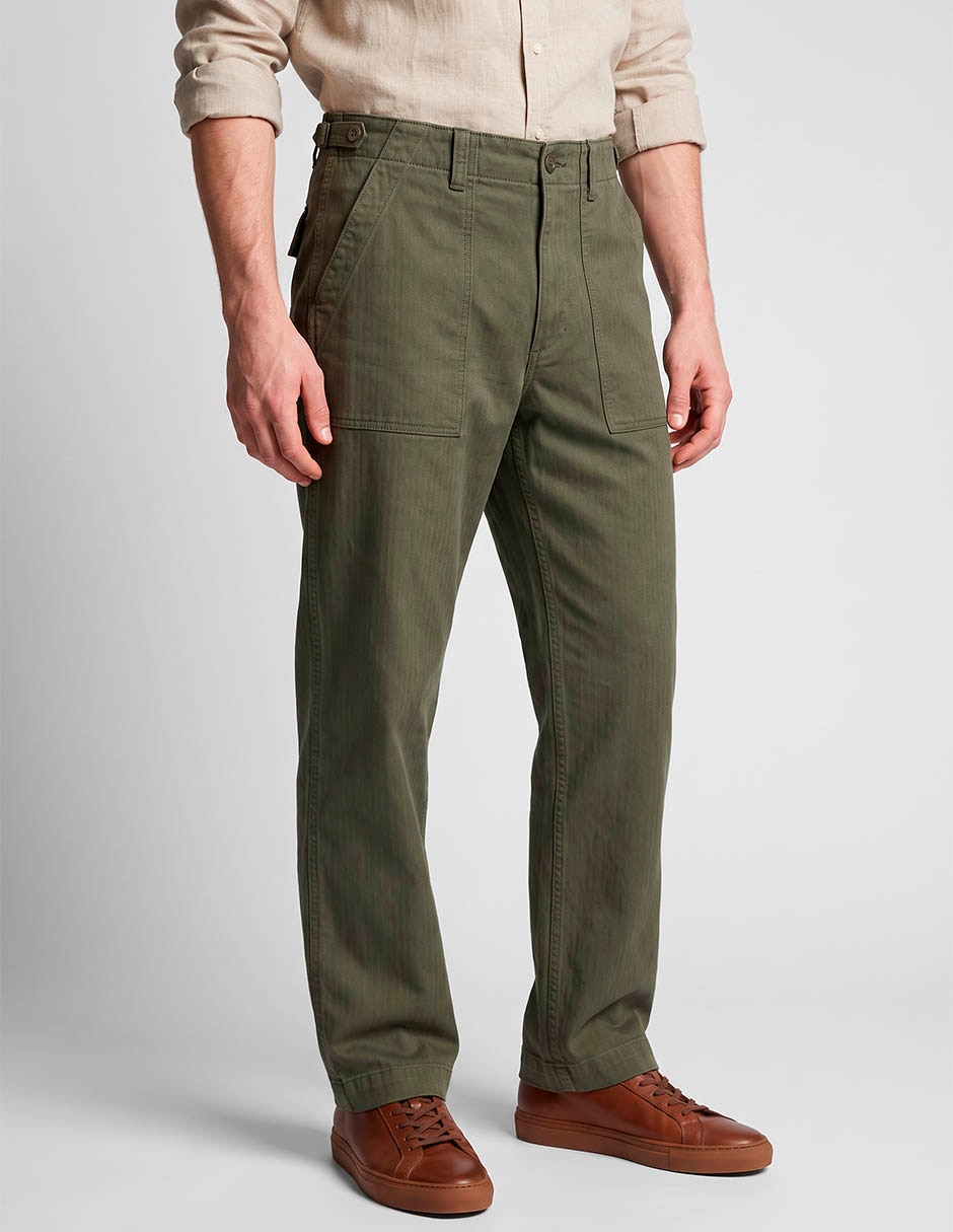 Pantalón casual straight para hombre Pantalón casual straight para hombre