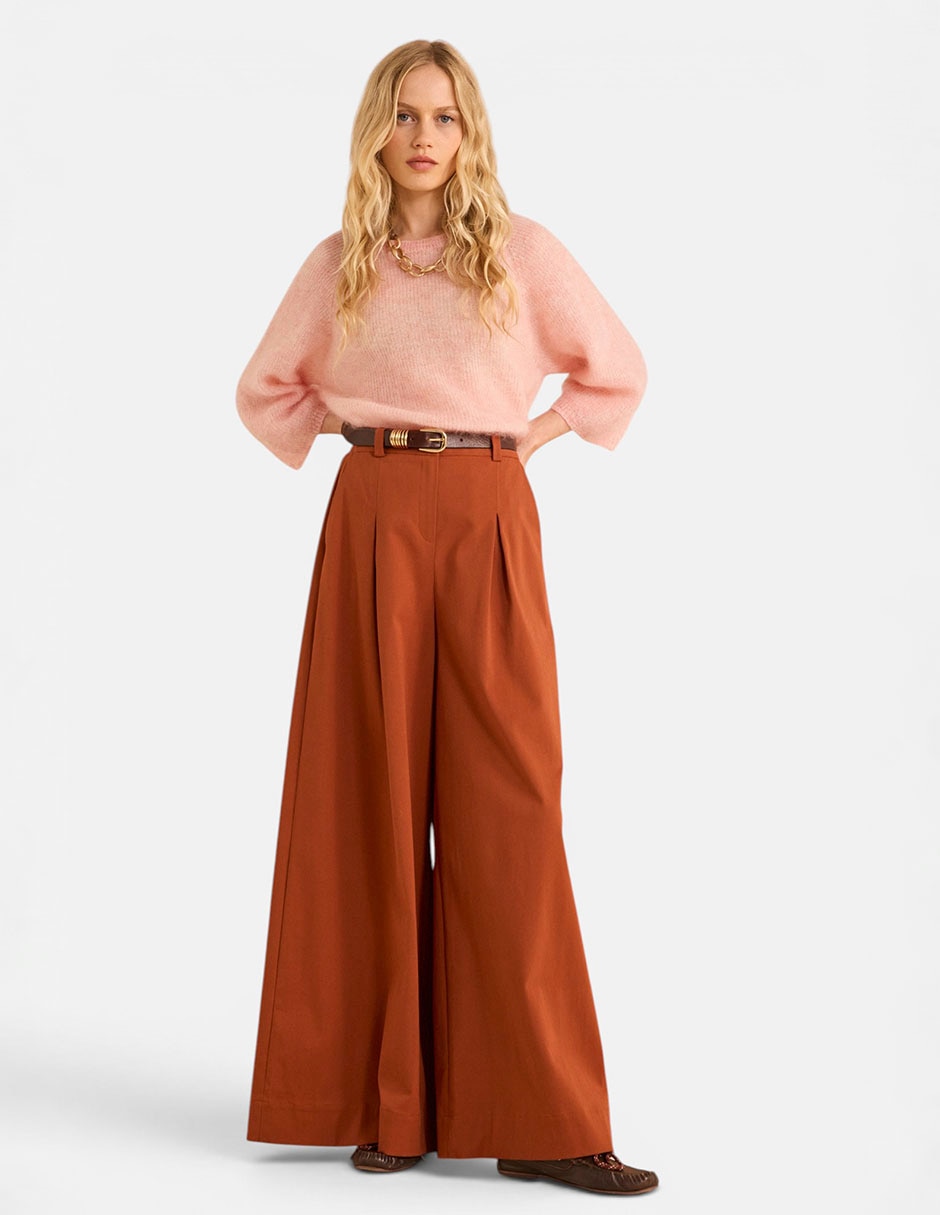 Suéter cuello redondo para mujer Suéter cuello redondo para mujer