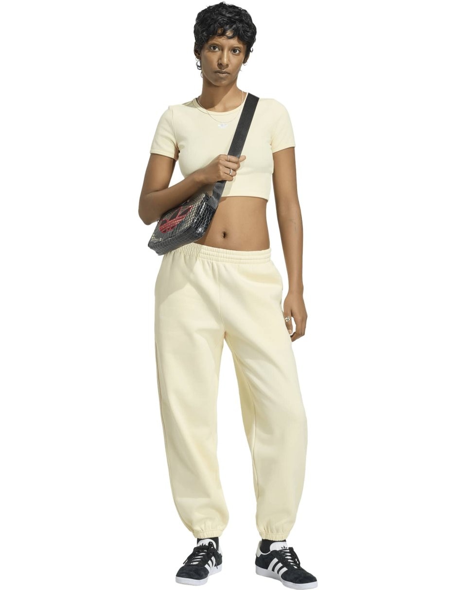 Pants regular con elástico para mujer 3
