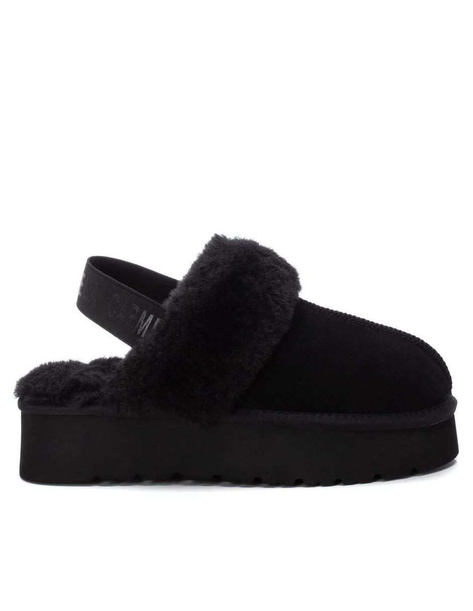 Zapatilla de piel para mujer Zapatilla de piel para mujer