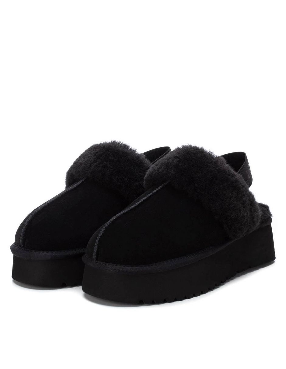 Zapatilla de piel para mujer 4