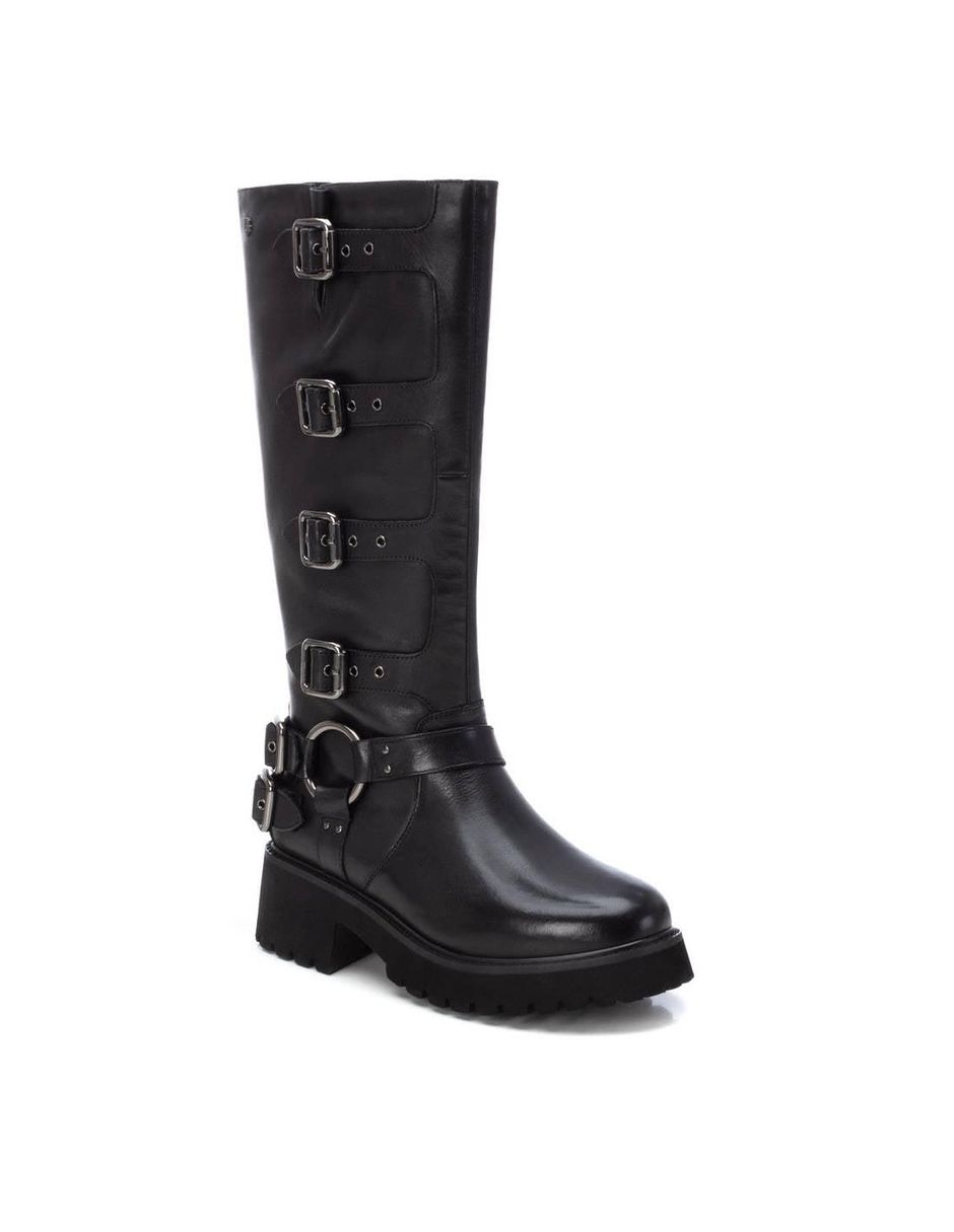 Bota al tobillo de piel para mujer 2