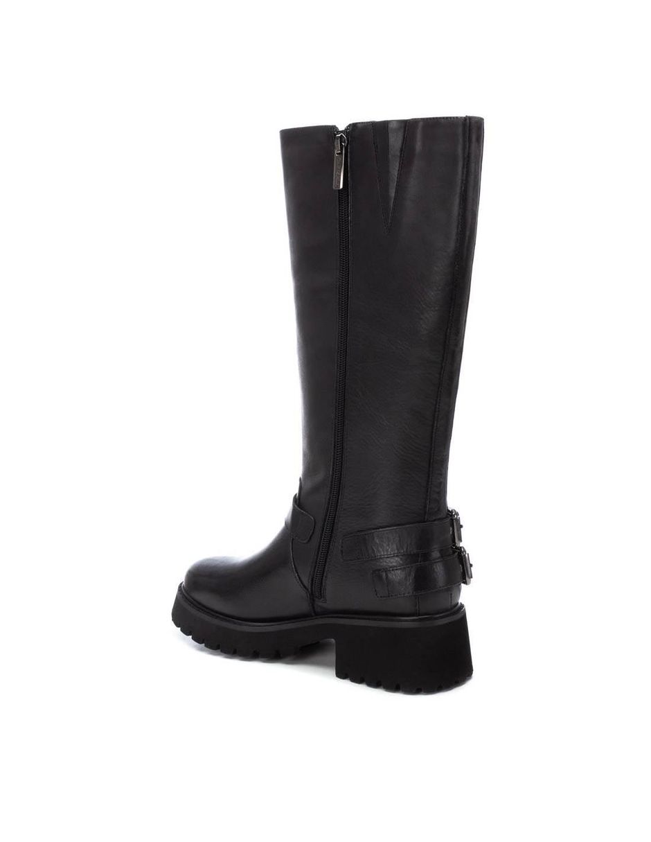 Bota al tobillo de piel para mujer 3