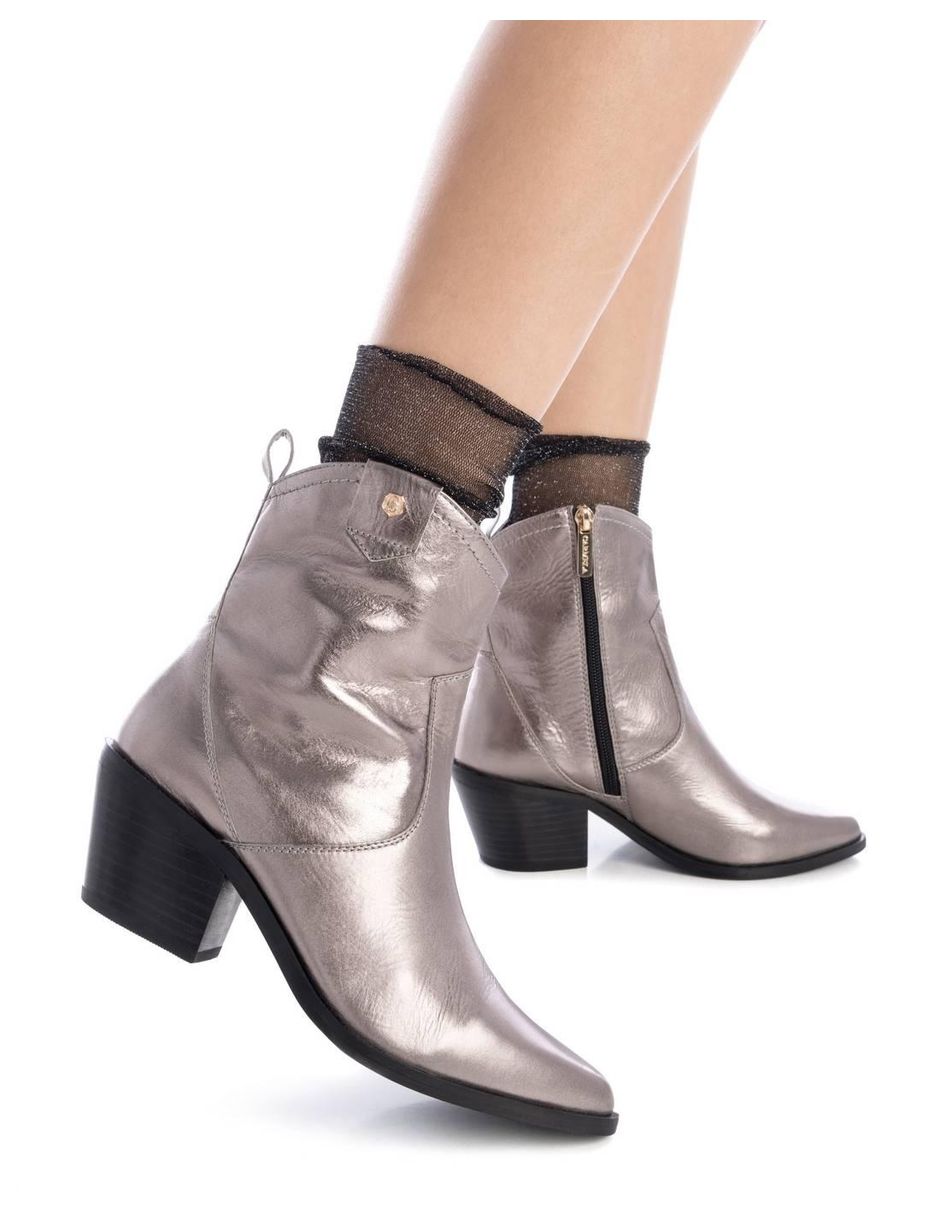 Bota al tobillo de piel para mujer 2