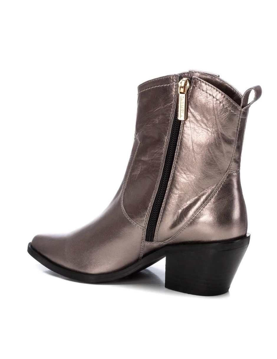Bota al tobillo de piel para mujer 3