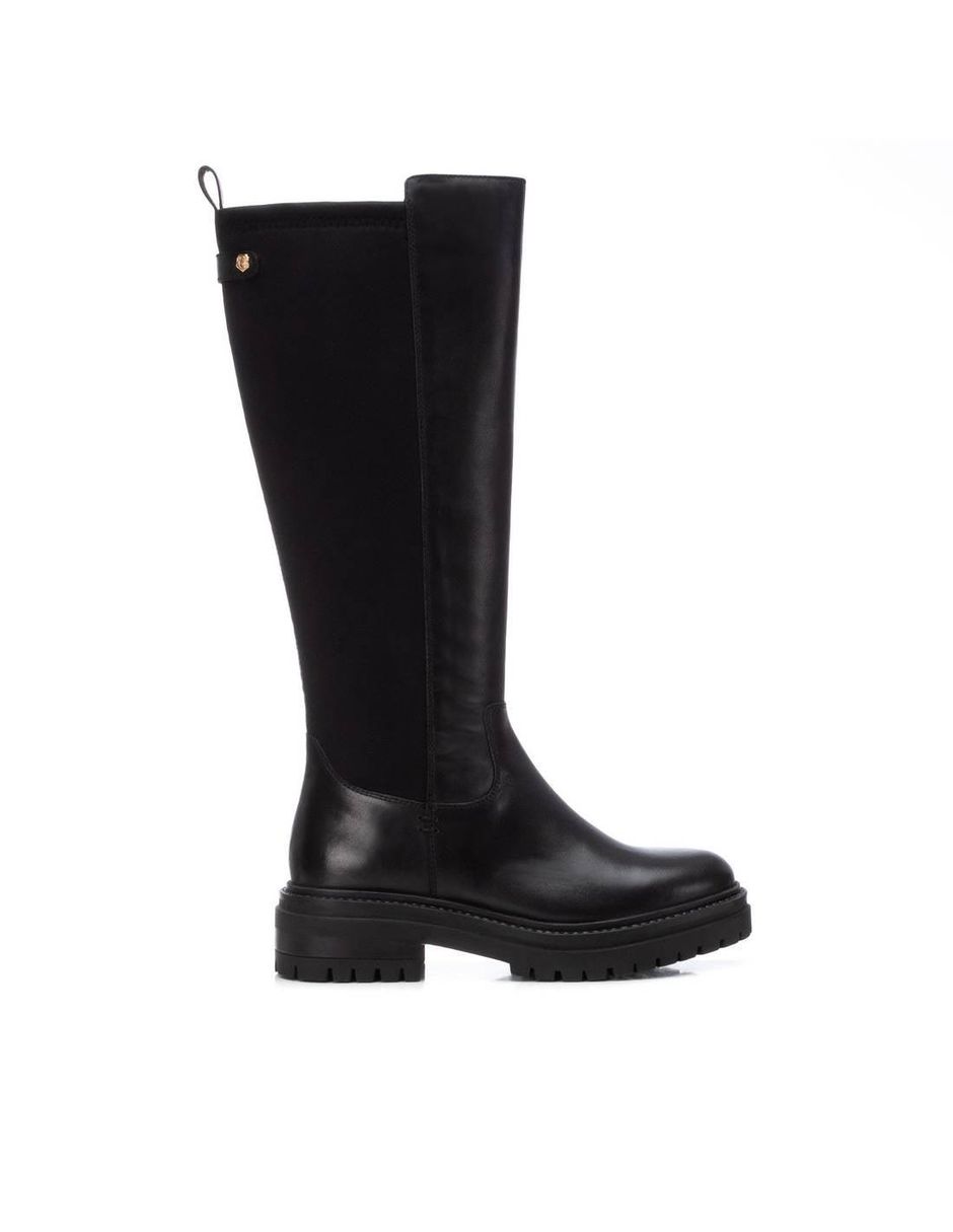 Bota al tobillo de piel para mujer Bota al tobillo de piel para mujer