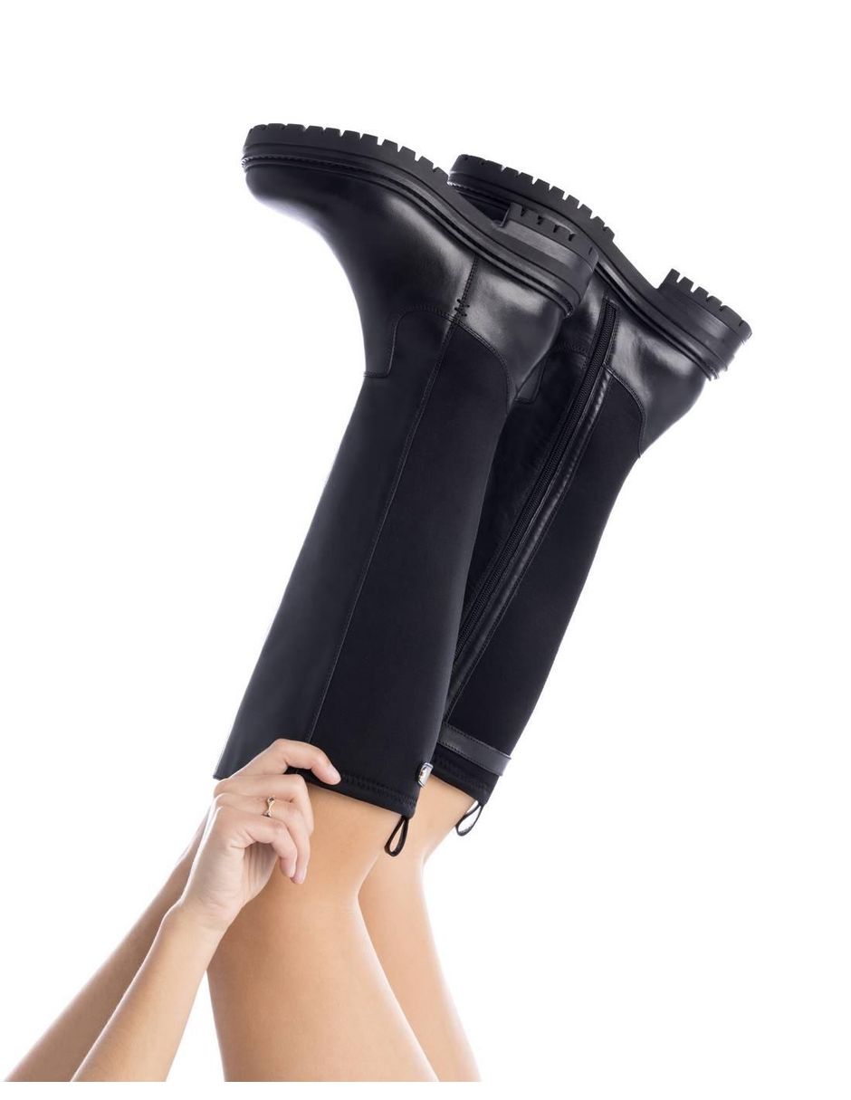 Bota al tobillo de piel para mujer 2