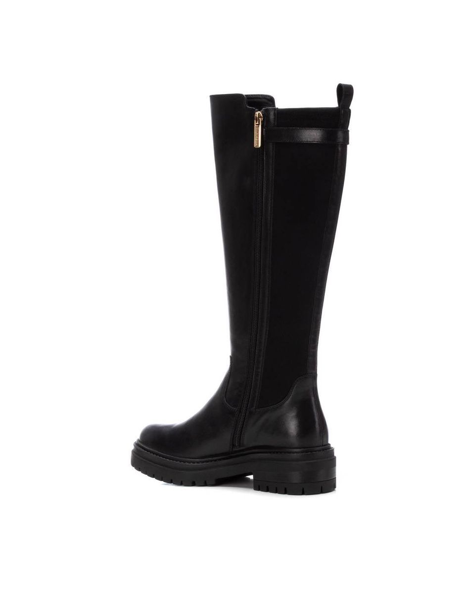 Bota al tobillo de piel para mujer 3