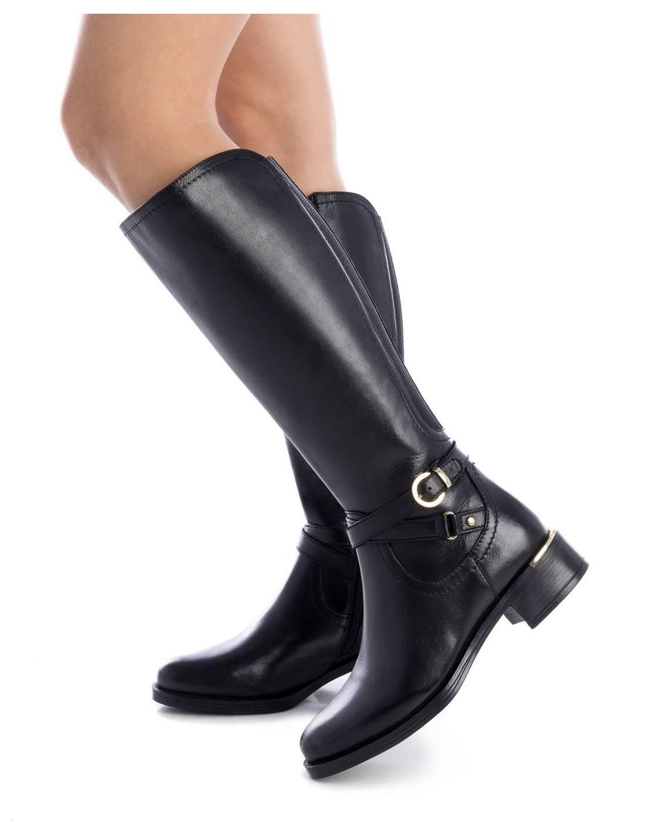 Bota al tobillo de piel para mujer 2