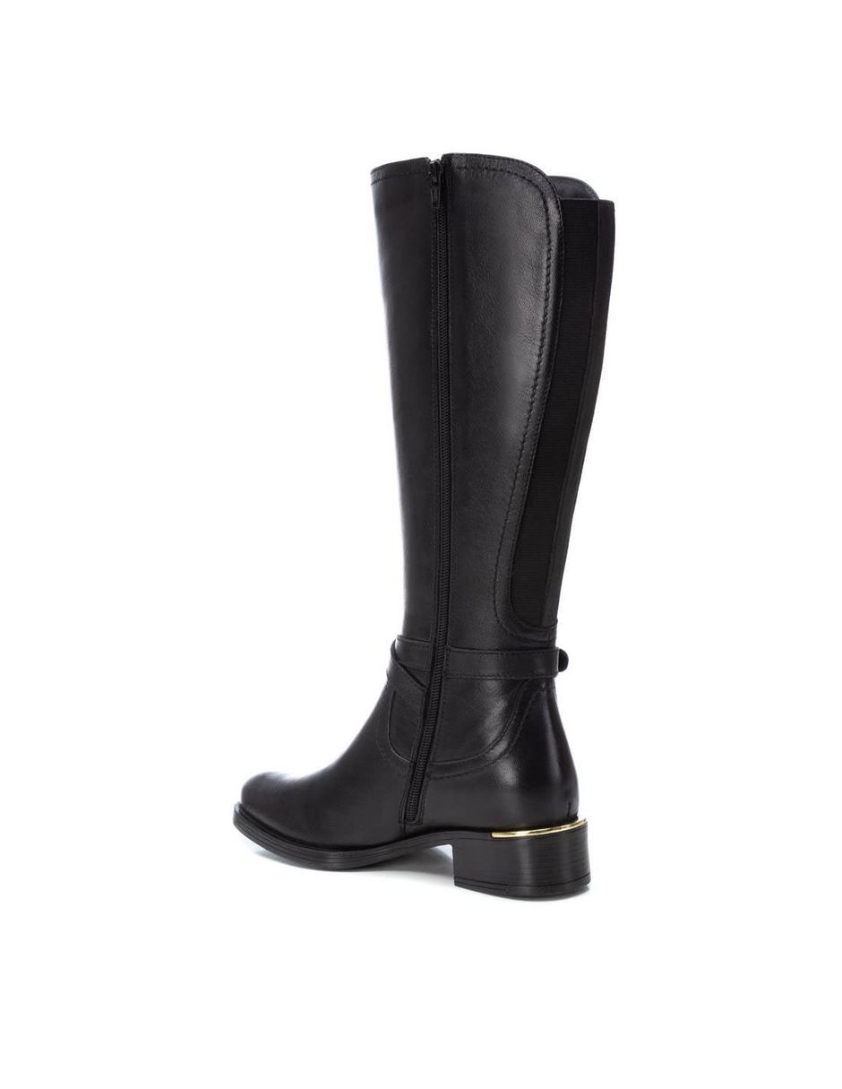Bota al tobillo de piel para mujer 3