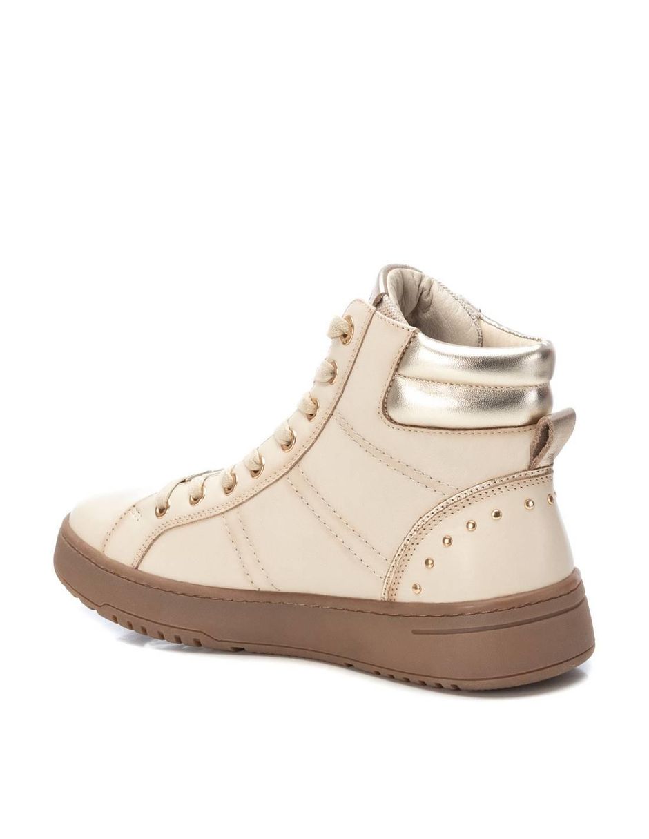 Bota al tobillo de piel para mujer 3