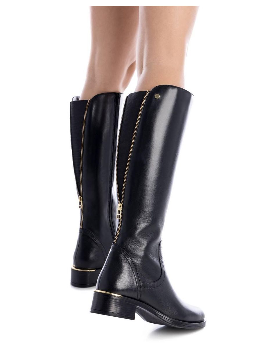Bota al tobillo de piel para mujer 2
