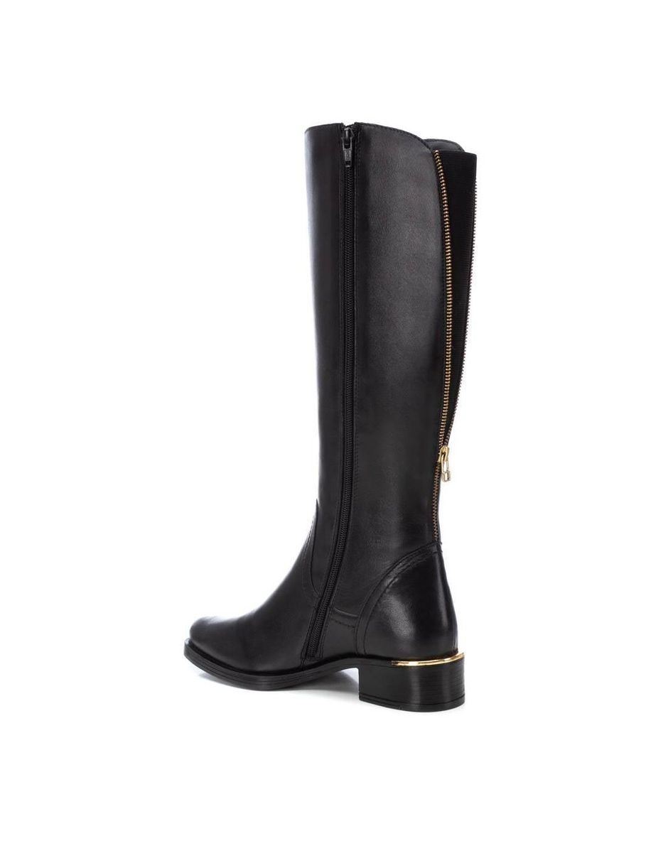 Bota al tobillo de piel para mujer 3