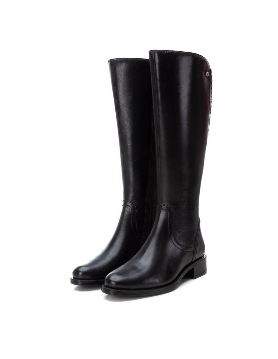 Bota al tobillo de piel para mujer 4