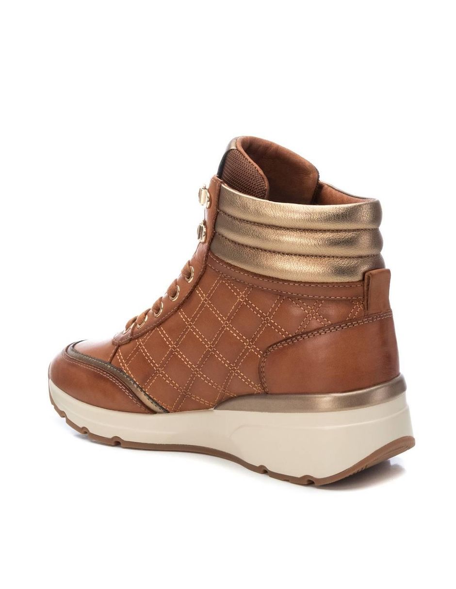 Bota al tobillo de piel para mujer 3