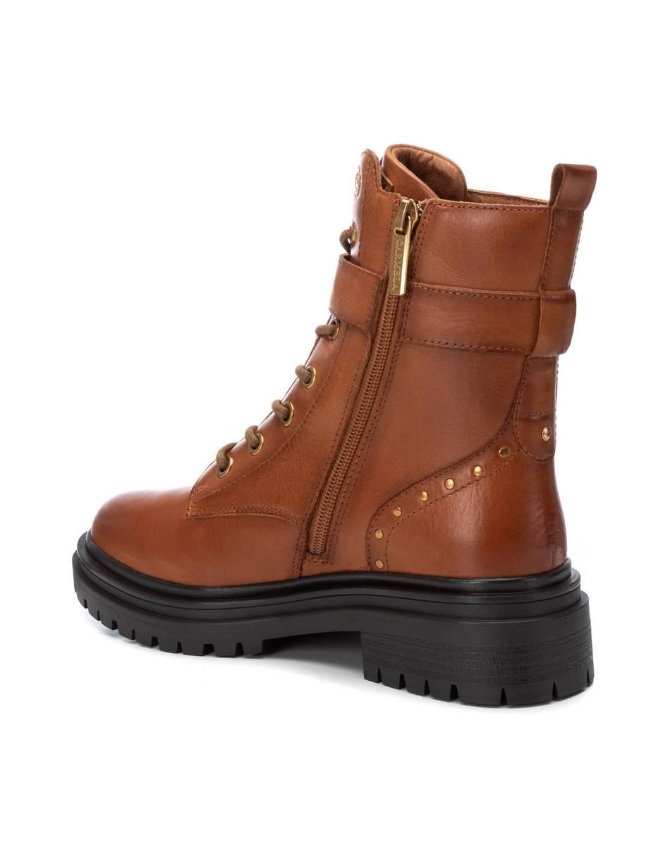 Bota al tobillo de piel para mujer 3