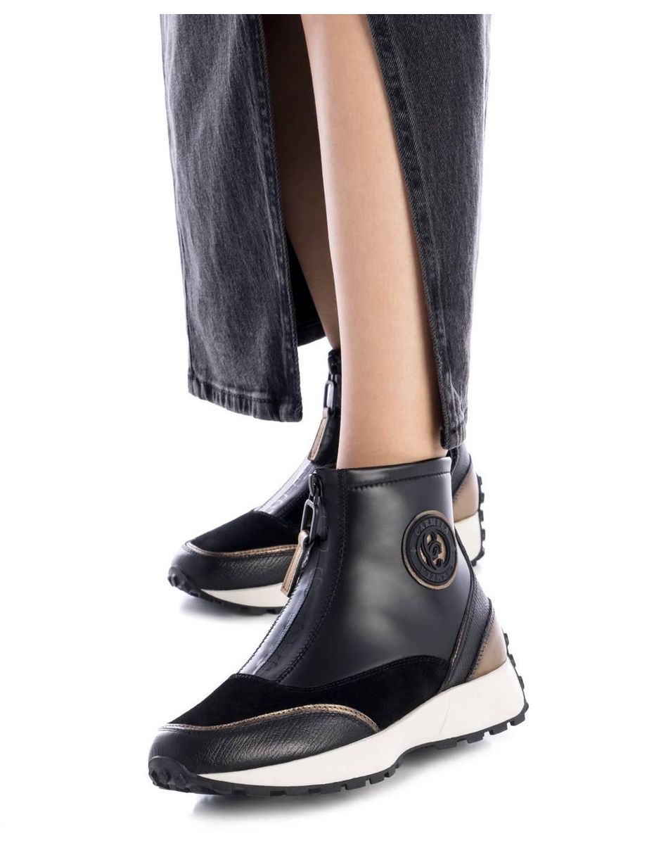 Bota al tobillo de piel para mujer 2