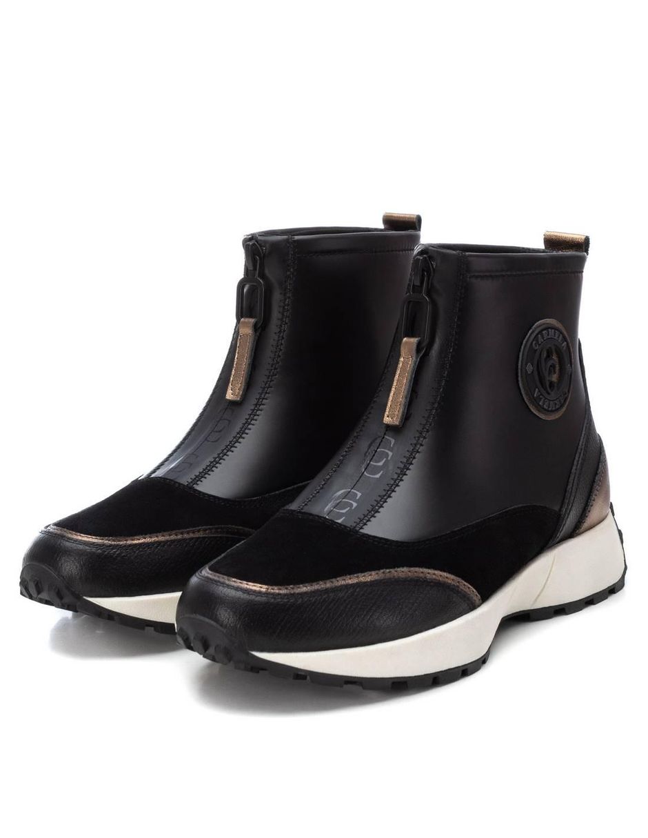 Bota al tobillo de piel para mujer 4