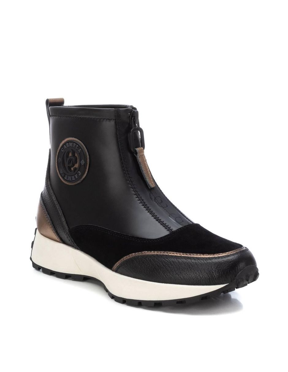 Bota al tobillo de piel para mujer 5
