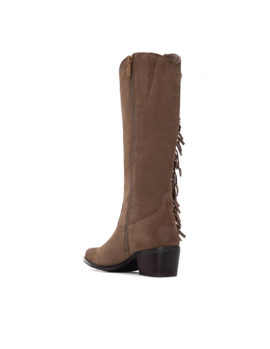 Bota al tobillo de piel para mujer 5