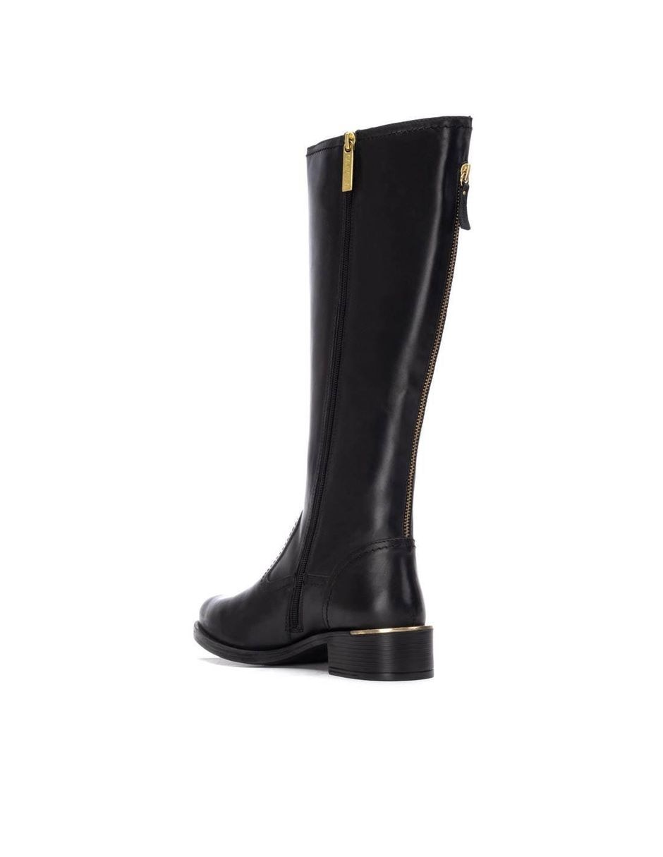 Bota al tobillo de piel para mujer 5