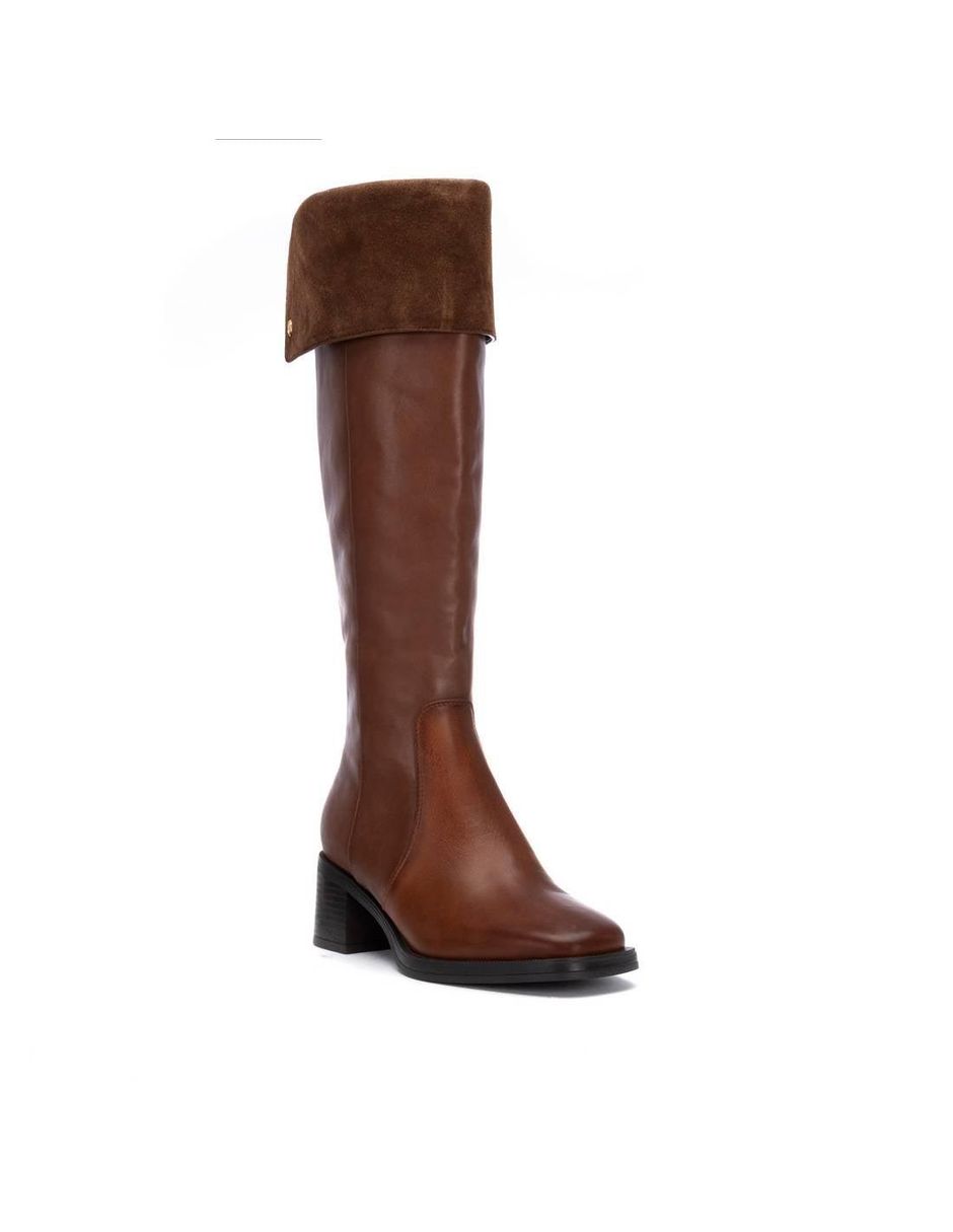 Bota al tobillo de piel para mujer 2