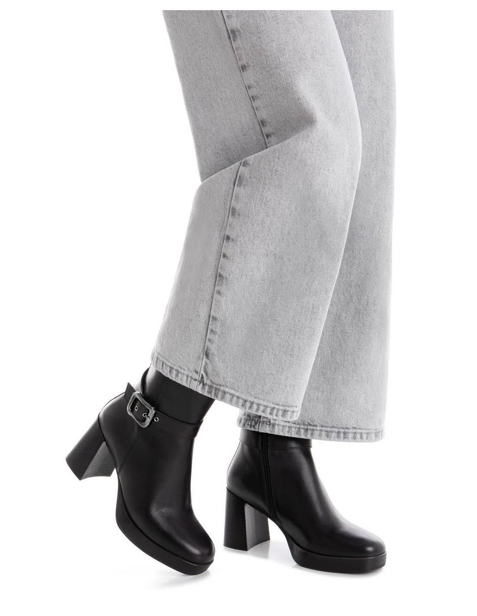 Bota al tobillo de piel para mujer 5