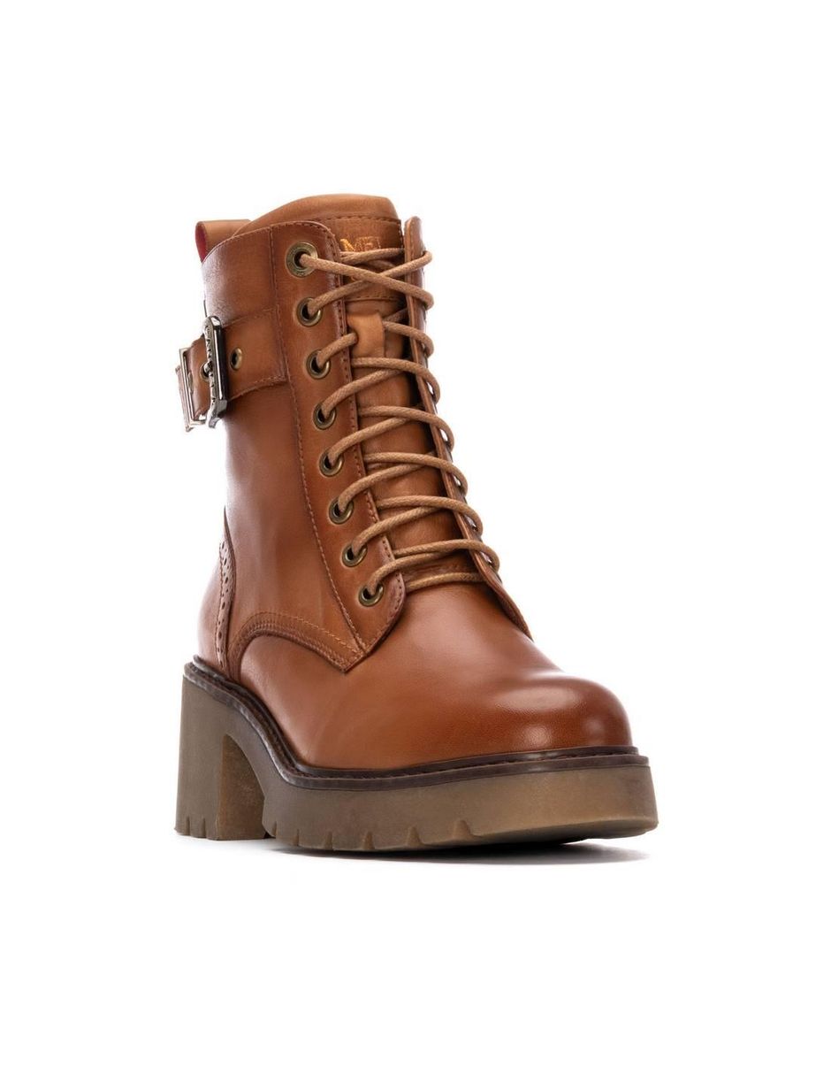 Bota al tobillo de piel para mujer 2